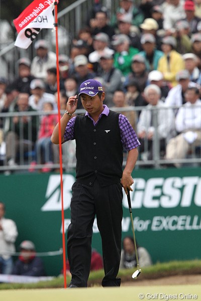 2010年 ブリヂストンオープンゴルフトーナメント 最終日 池田勇太