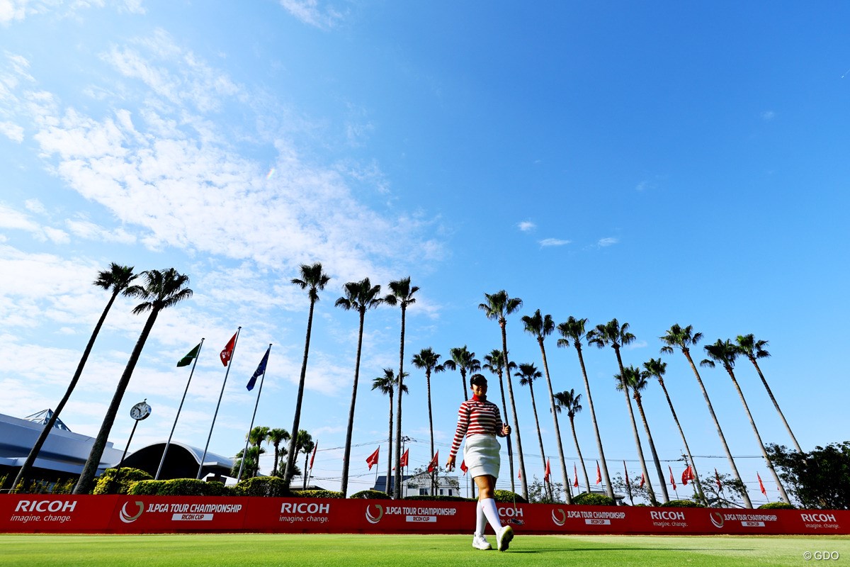 2023年 JLPGAツアーチャンピオンシップリコーカップ 最終日 山下美夢有