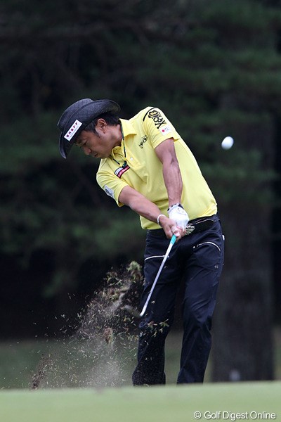 2010年 ブリヂストンオープンゴルフトーナメント 最終日 片山晋呉 「今日はやられたって感じです。」
