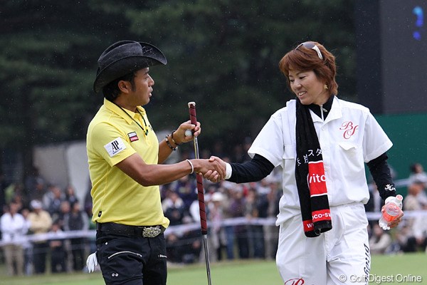 2010年 ブリヂストンオープンゴルフトーナメント 最終日 片山晋呉