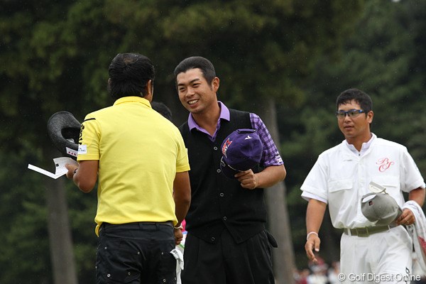 2010年 ブリヂストンオープンゴルフトーナメント 最終日 池田勇太 大会3日目、最終日とコースレコードをこの2人が出し、優勝争いも・・・。