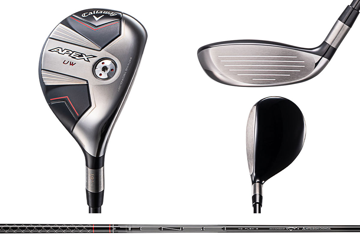 callaway apex uw 　2023  19、23度　2本セットゴルフ