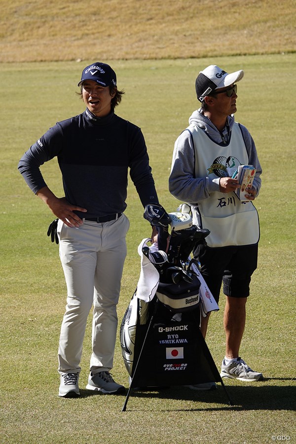 2023年 ゴルフ日本シリーズJTカップ 事前 石川遼 今週も自身考案のキャディバッグ