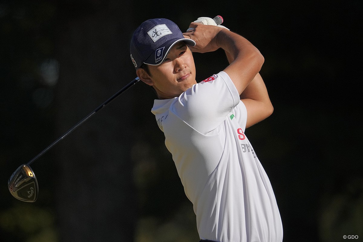 2023年 ゴルフ日本シリーズJTカップ 初日 鍋谷太一