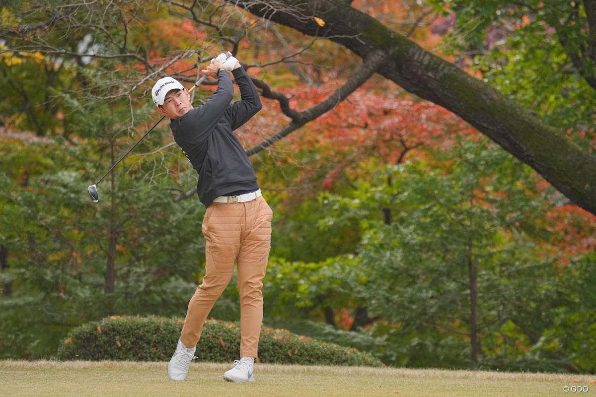 2023年 ゴルフ日本シリーズJTカップ 2日目 中島啓太
