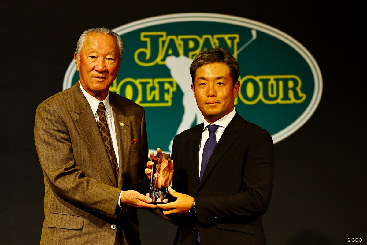 2023年 JGTO表彰式 稲森佑貴