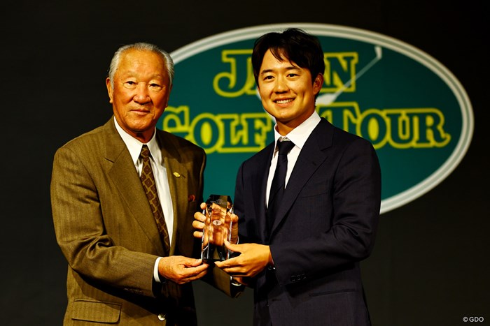 パーオン率賞初受賞 2023年 JGTO表彰式 ソン・ヨンハン