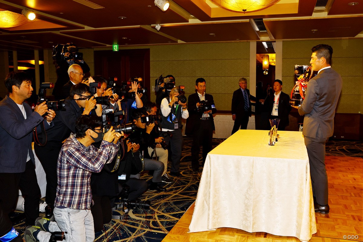 2023年 JGTO表彰式 中島啓太
