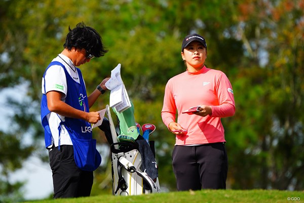 西郷真央は前日と同じ2位をキープした