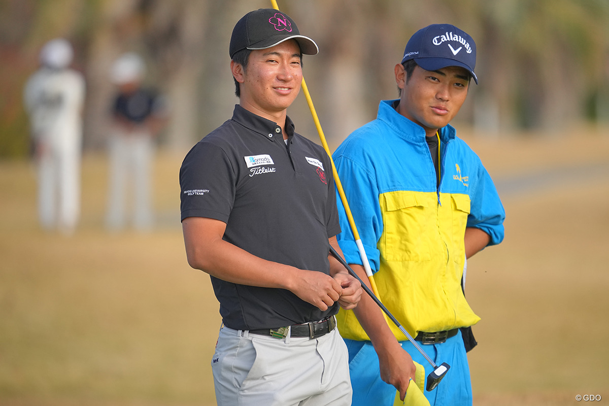 日本プロゴルフ協会に特別承認で入会する杉浦悠太※撮影は「カシオワールド オープン」