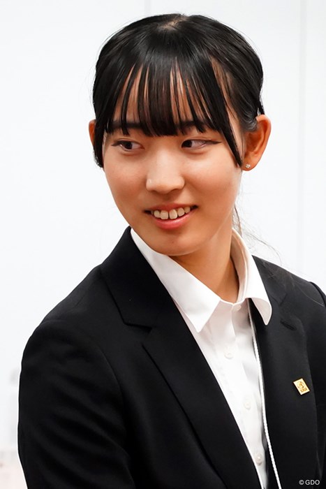 プロとして来年から本格的な競技人生が始まる 2023年 日本女子プロゴルフ協会 新人セミナー 馬場咲希