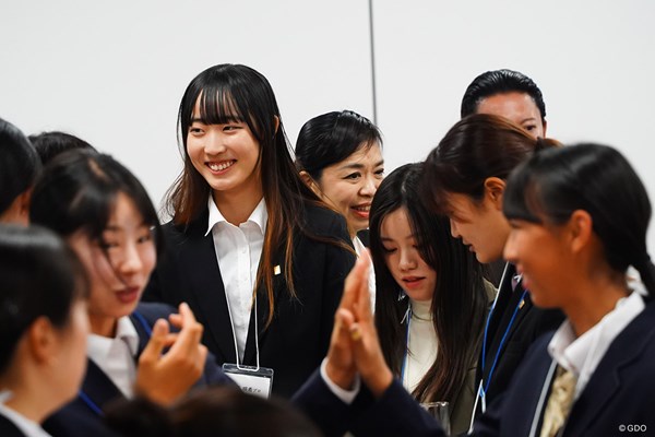 2023年 日本女子プロゴルフ協会 新人セミナー 馬場咲希 4日間にわたり社会人としての心得を学ぶ
