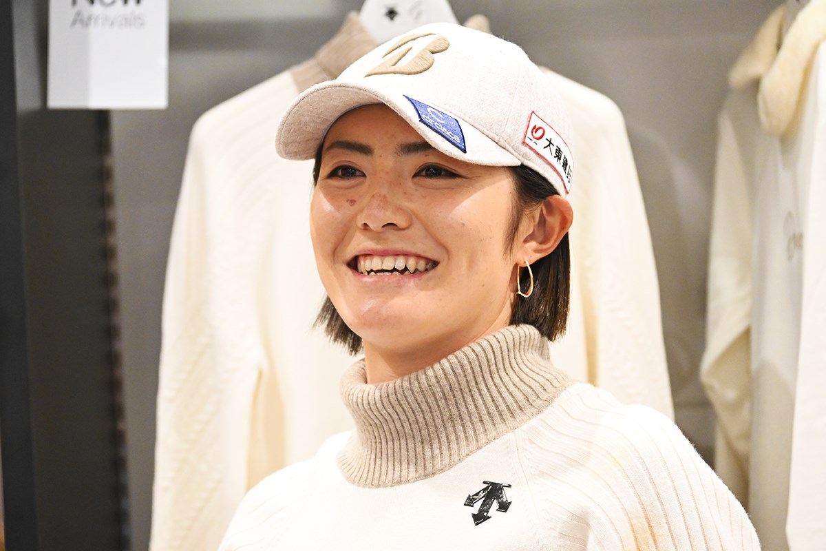 2023年 デサントゴルフ イベント 渡邉彩香