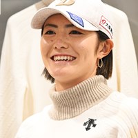 渡邉彩香がデサントゴルフのイベントに出席した 2023年 デサントゴルフ イベント 渡邉彩香