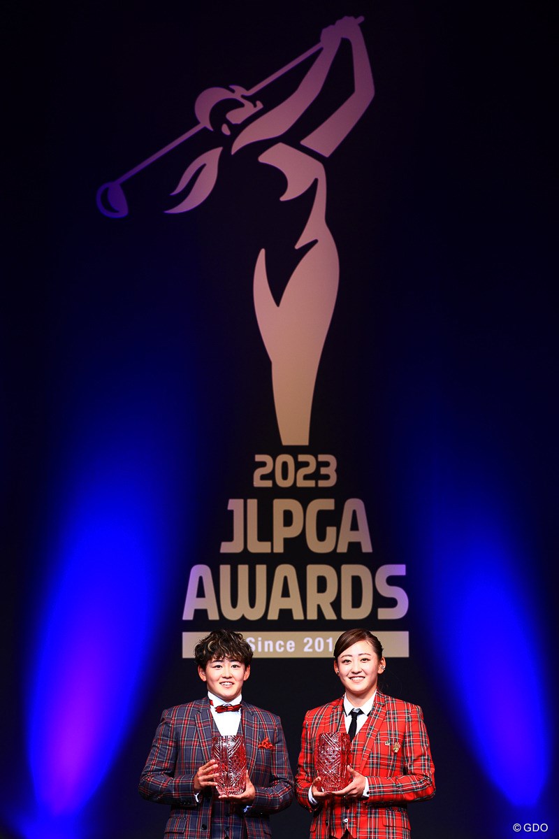 2023年 JLPGAアワード 岩井明愛 岩井千怜