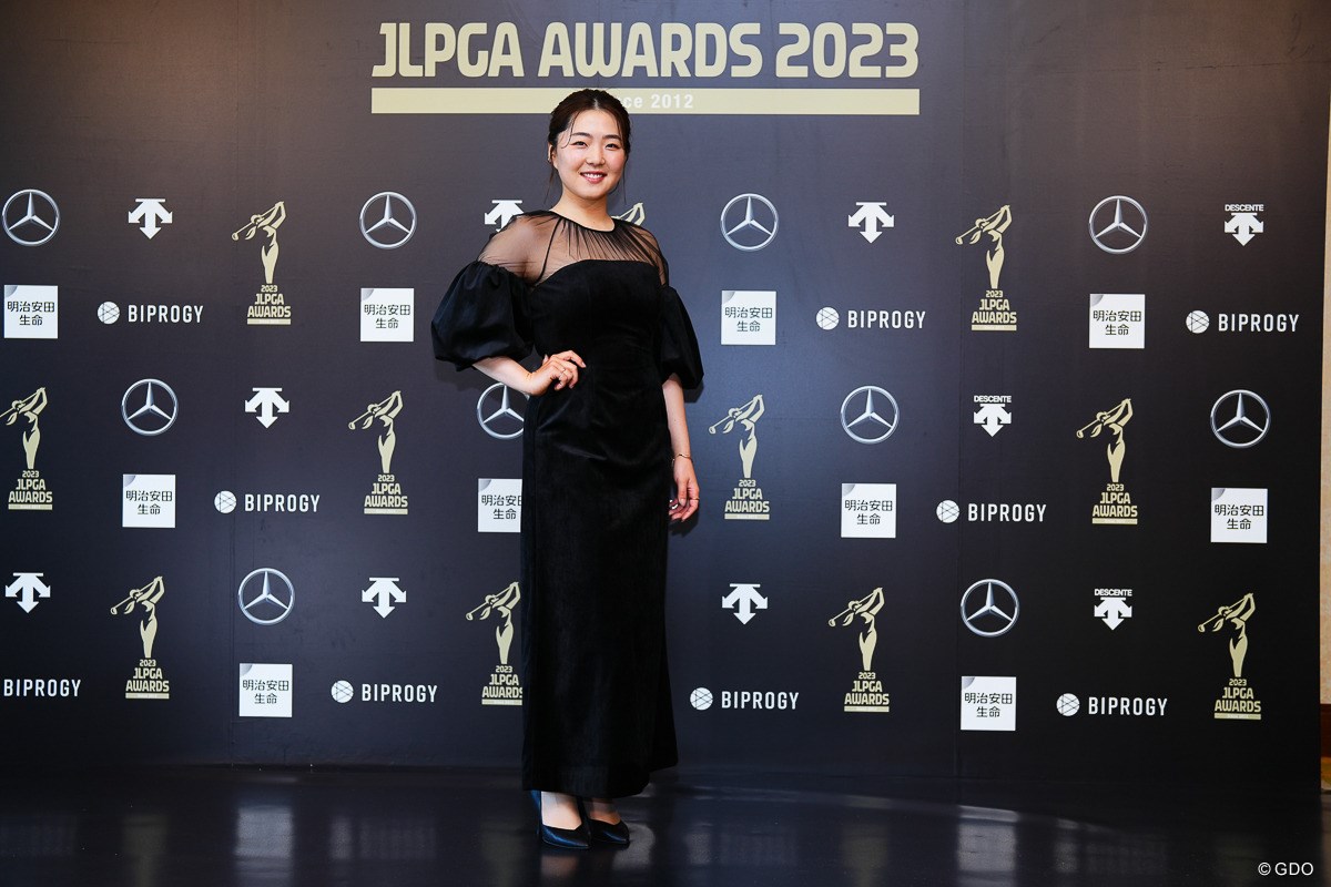 2023年 JLPGAアワード 山内日菜子