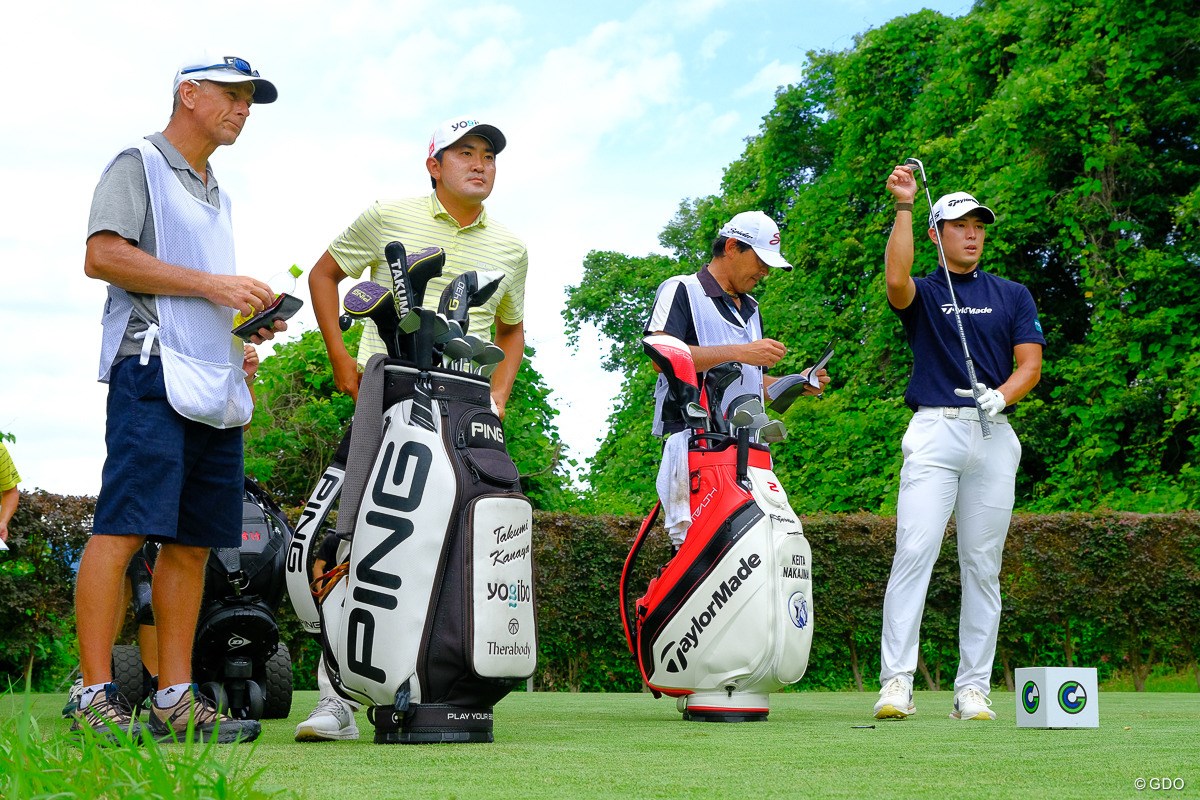 2023年 ASO飯塚チャレンジドゴルフトーナメント 最終日 金谷拓実 中島啓太
