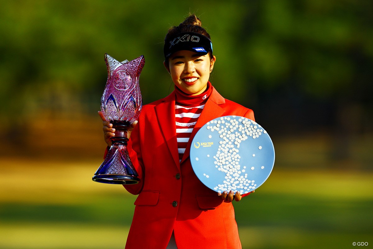 2023年 JLPGAツアーチャンピオンシップリコーカップ 最終日 山下美夢有