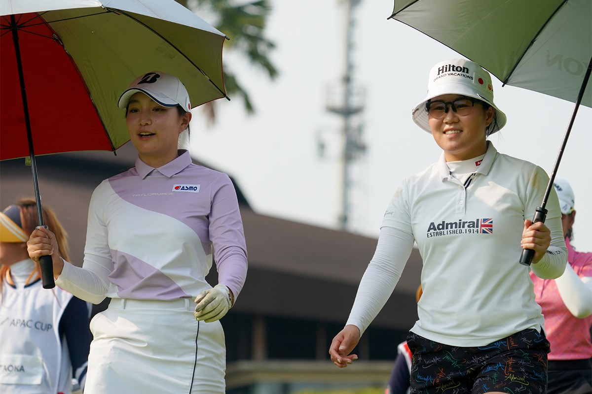 2023年 シモーネ アジアパシフィックカップ 最終日 畑岡奈紗 西畑萌香