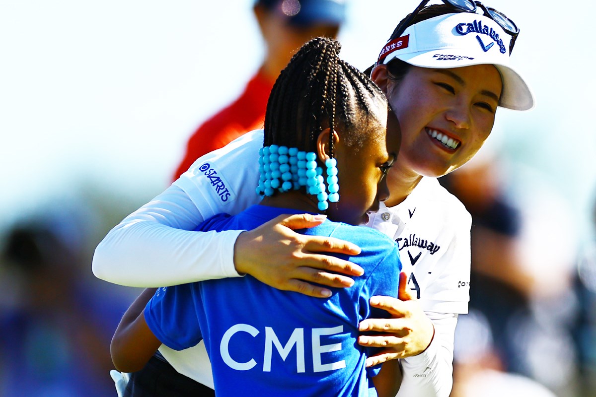 2023年 CMEグループ ツアー選手権 最終日 西村優菜