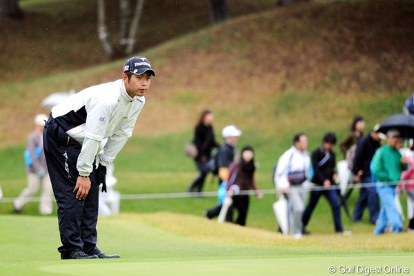 2010年 マイナビABCチャンピオンシップゴルフトーナメント 初日 池田勇太 遼君と反対の1番スタートやったから、けっこうのんびりとプレーできたんとちゃう？24位T