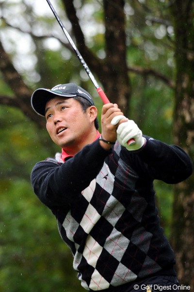2010年 マイナビABCチャンピオンシップゴルフトーナメント 初日 小田龍一 秋に入ってからナイスプレーが続いてます。なんか、オダリュウって呼ばれるのはイヤらしいですワ。スンマソン。24位T