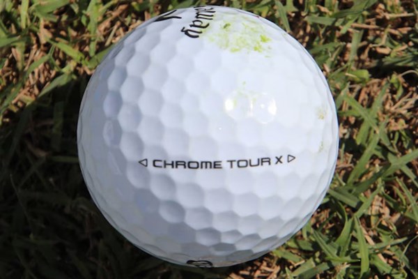 2024年 ザ・セントリー キャロウェイ「クロムツアー X ボール」 アダム・ハドウィンのボール（提供GolfWRX）