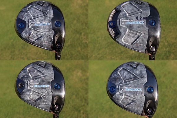 4種類のヘッド（提供GolfWRX）