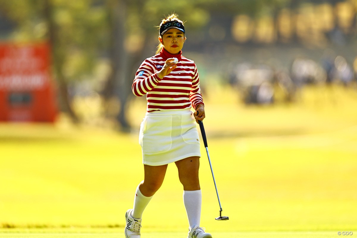2023年 JLPGAツアーチャンピオンシップリコーカップ 最終日 山下美夢有