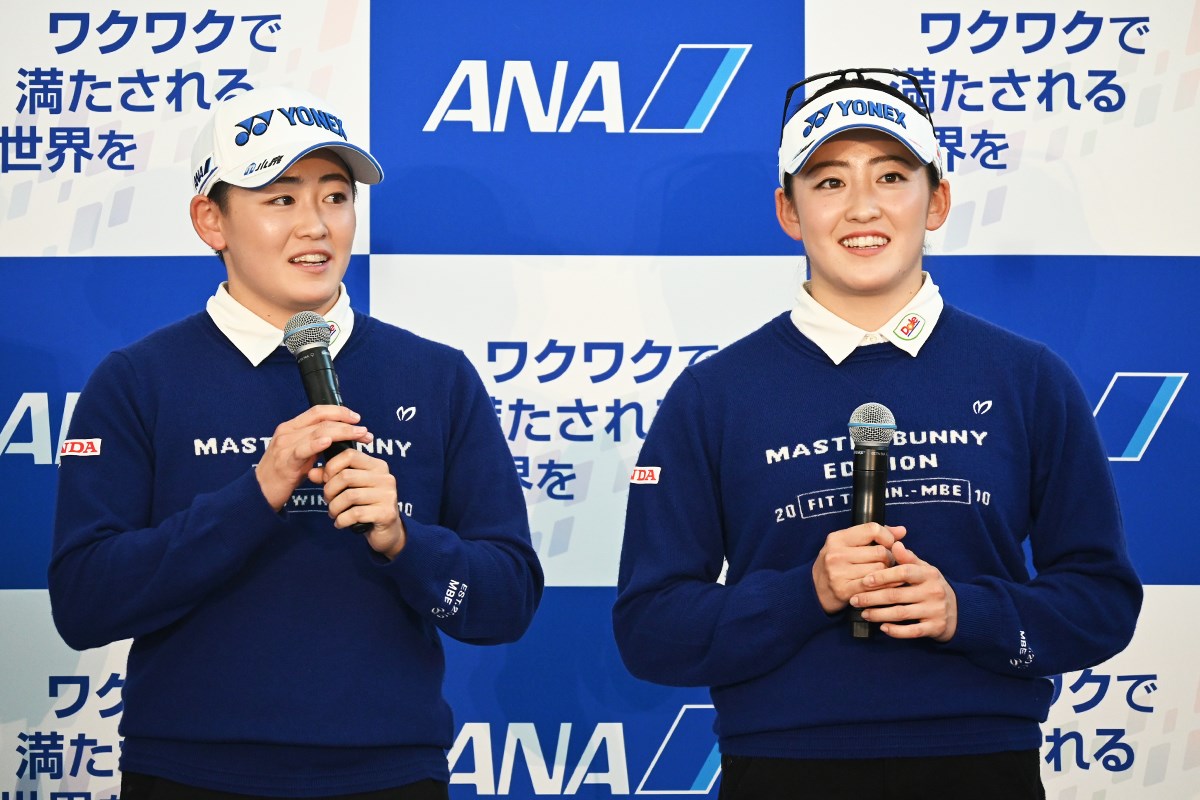 2024年 ANAスポンサー契約発表会 岩井明愛 岩井千怜