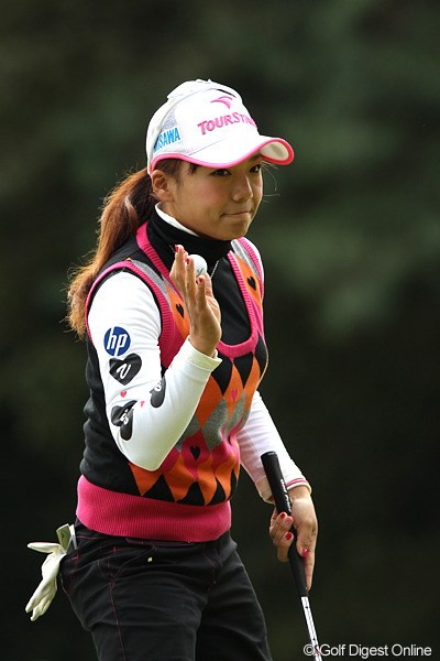 2010年 樋口久子IDC大塚家具レディス 初日 有村智恵