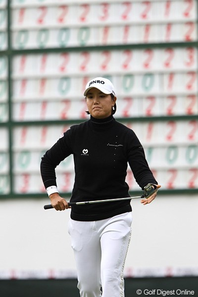 2010年 樋口久子IDC大塚家具レディス 初日 全美貞