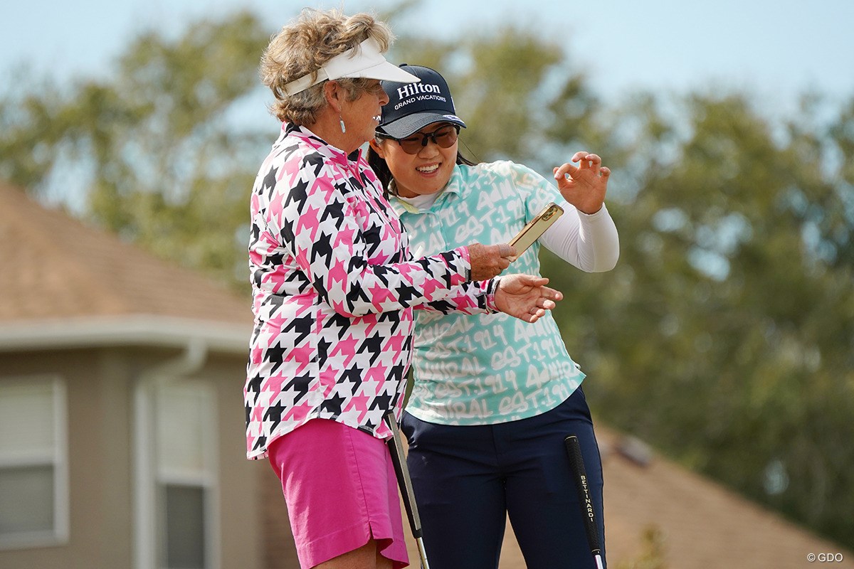 2024年 LPGAドライブオン選手権 事前 ホリス・ステイシー 畑岡奈紗