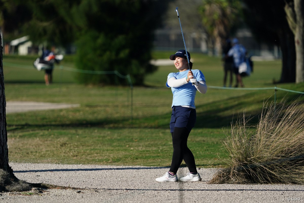 2024年 LPGAドライブオン選手権 初日 西郷真央