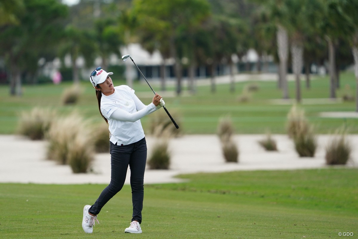 2024年 LPGAドライブオン選手権 初日 稲見萌寧
