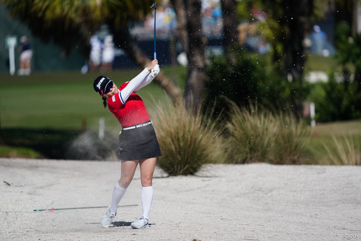 2024年 LPGAドライブオン選手権 初日 勝みなみ