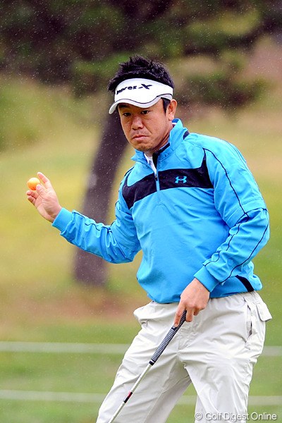 2010年 マイナビABCチャンピオンシップゴルフトーナメント 3日目 中川勝弥 本大会開催コースのABCゴルフクラブ所属。連日しぶとくスコアをまとめて面目躍如の20位T