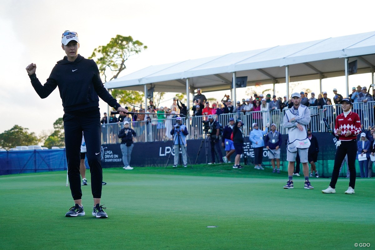 2024年 LPGAドライブオン選手権 最終日 ネリー・コルダ