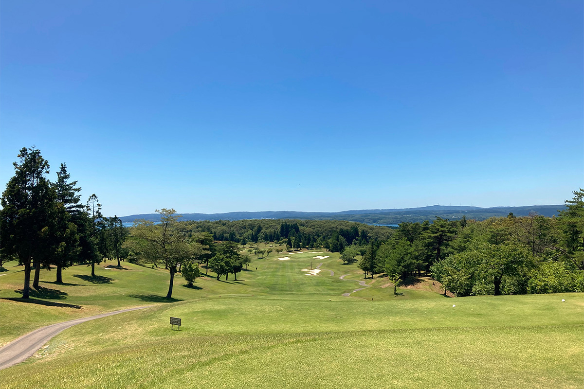 クローズが続く石川県七尾市にある能登島GアンドCC(ゴルフ場提供)