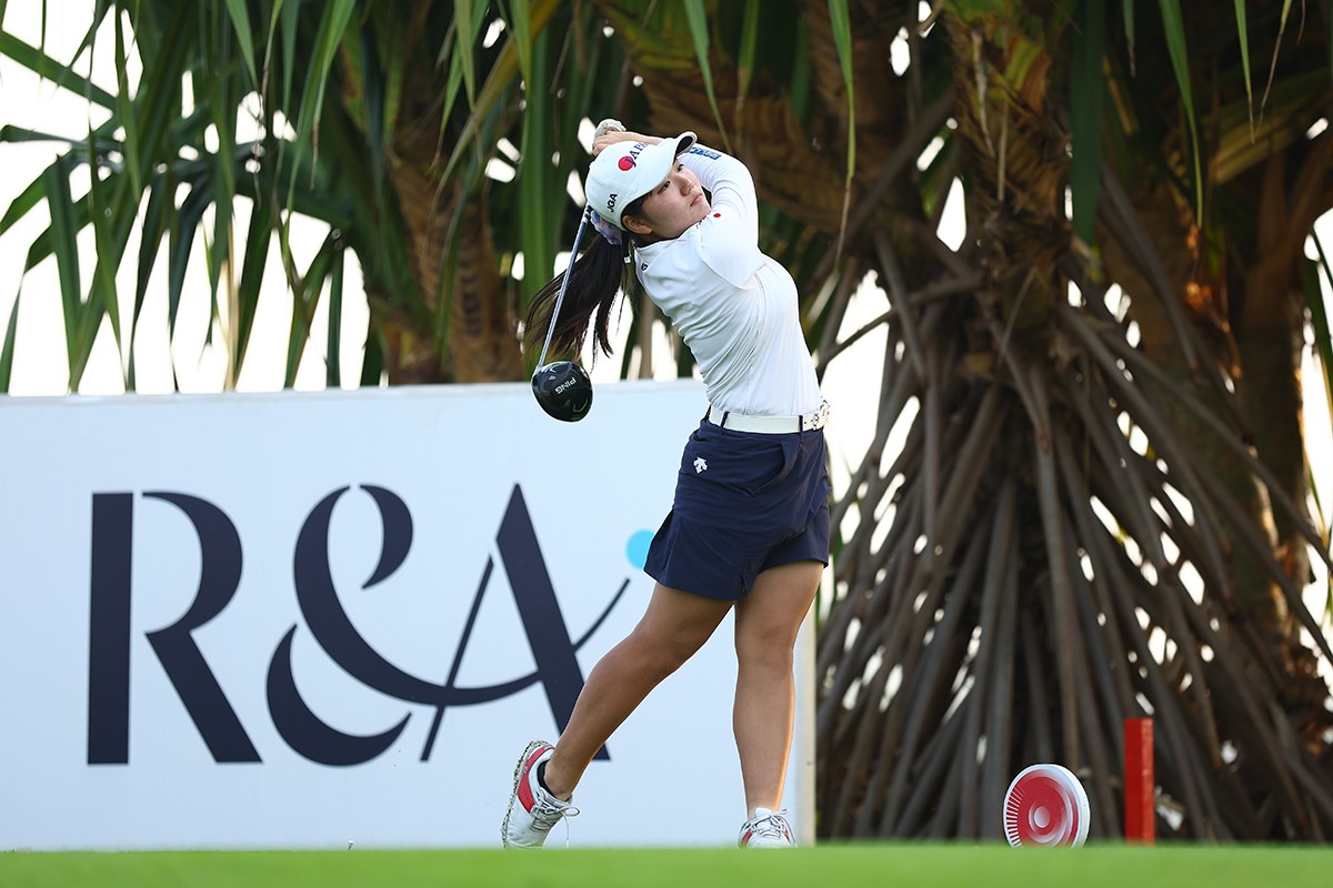 2024年 アジアパシフィック女子アマチュアゴルフ選手権 2日目 新地真美夏