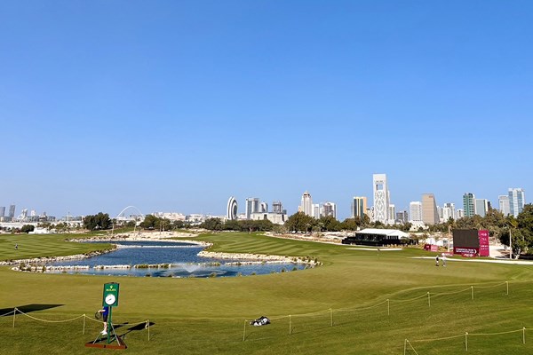 2024年 コマーシャルバンク カタールマスターズ 事前 ドーハGC ドーハGCは中東のコースの中では一、二を争う好みのゴルフ場
