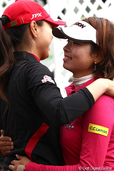 2010年 樋口久子IDC大塚家具レディス 最終日 森田理香子