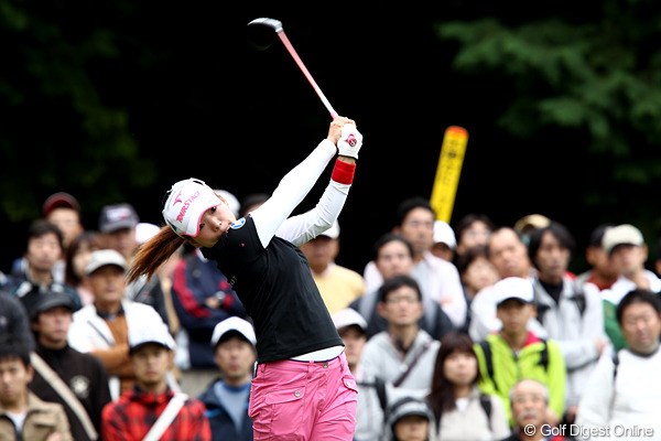 2010年 樋口久子IDC大塚家具レディス 最終日 有村智恵