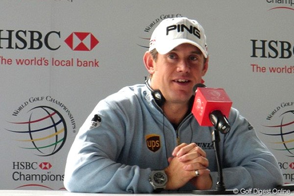 2010年 WGC HSBCチャンピオンズ 事前 リー・ウェストウッド