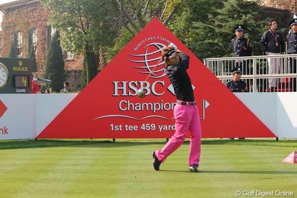 2010年 WGC HSBCチャンピオンズ 初日 宮本勝昌