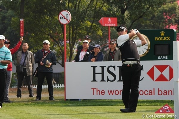 2010年 WGC HSBCチャンピオンズ 初日 薗田峻輔