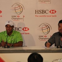 「中国人ギャラリーのマナーが良くなってプレーがしやすくなった」と語ったタイガー・ウッズ 2010年 WGC HSBCチャンピオンズ 初日 タイガー・ウッズ