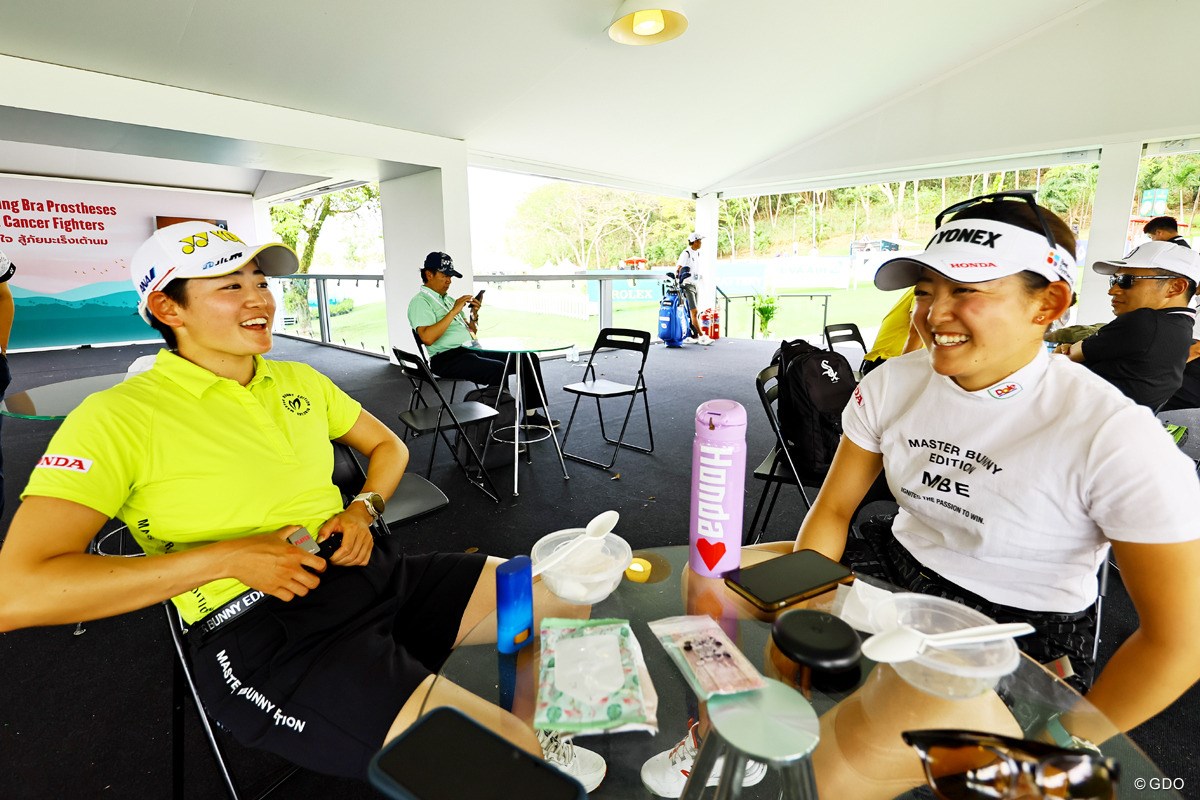 2024年 ホンダ LPGAタイランド 事前 岩井明愛 岩井千怜