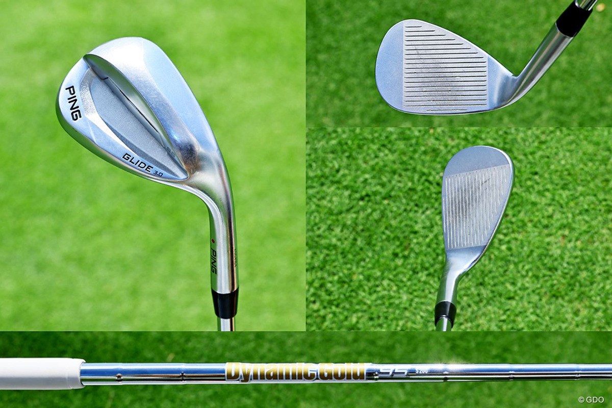 2024年 ホンダ LPGAタイランド 事前 渋野日向子のウェッジ ピン GLIDE（グライド）3.0 ウェッジ SS