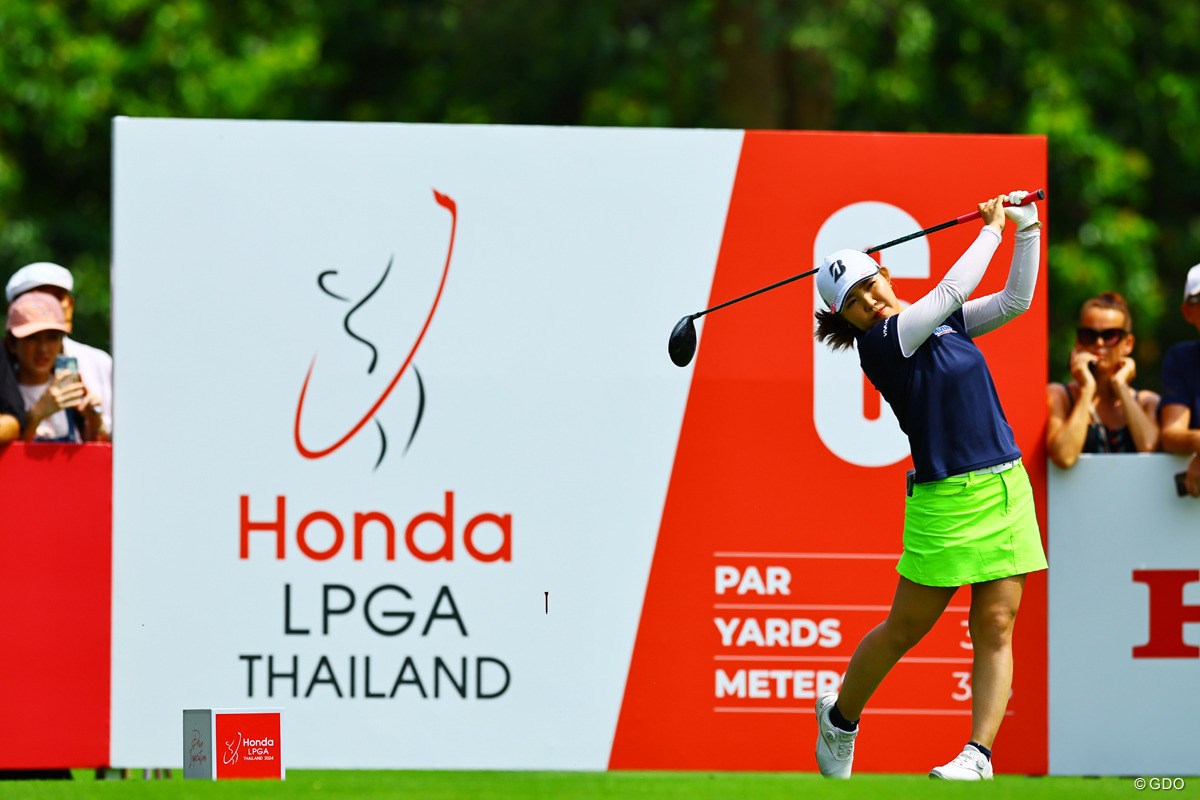 2024年 ホンダ LPGAタイランド 2日目 古江彩佳